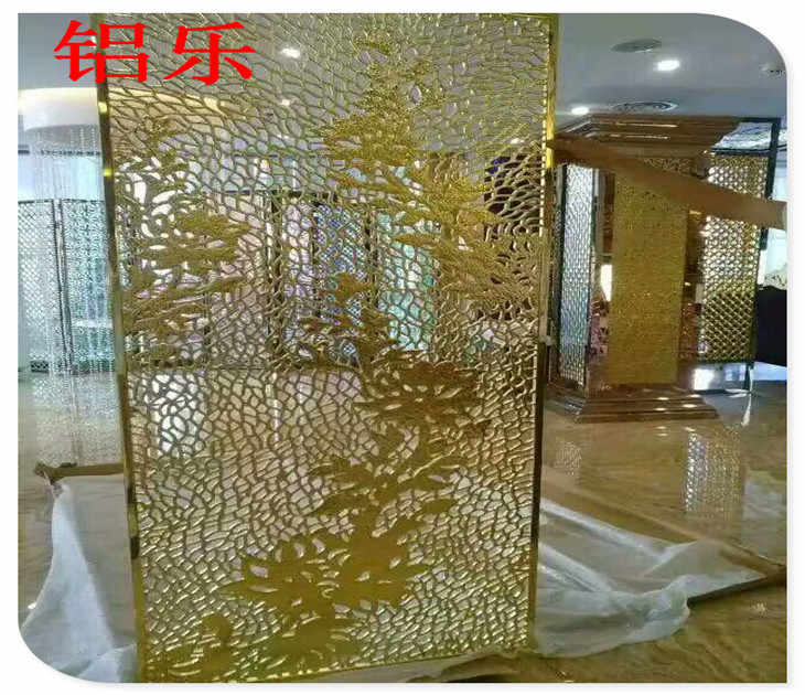 马尾雕花铝天花铝合金雕花镂空生产工艺