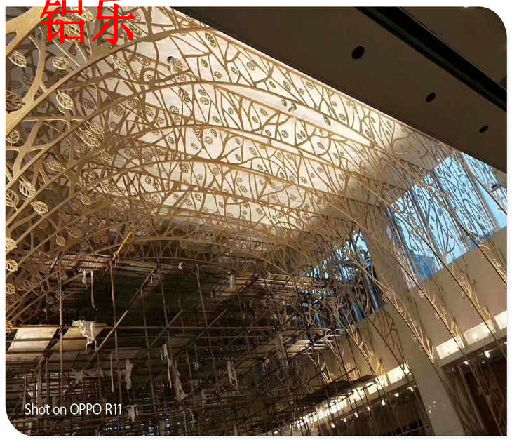 贵州铝合金雕花镂空，金属雕花板规格