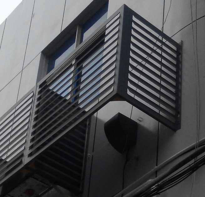 揭阳街道改造空调罩，空调罩铝合金厂家