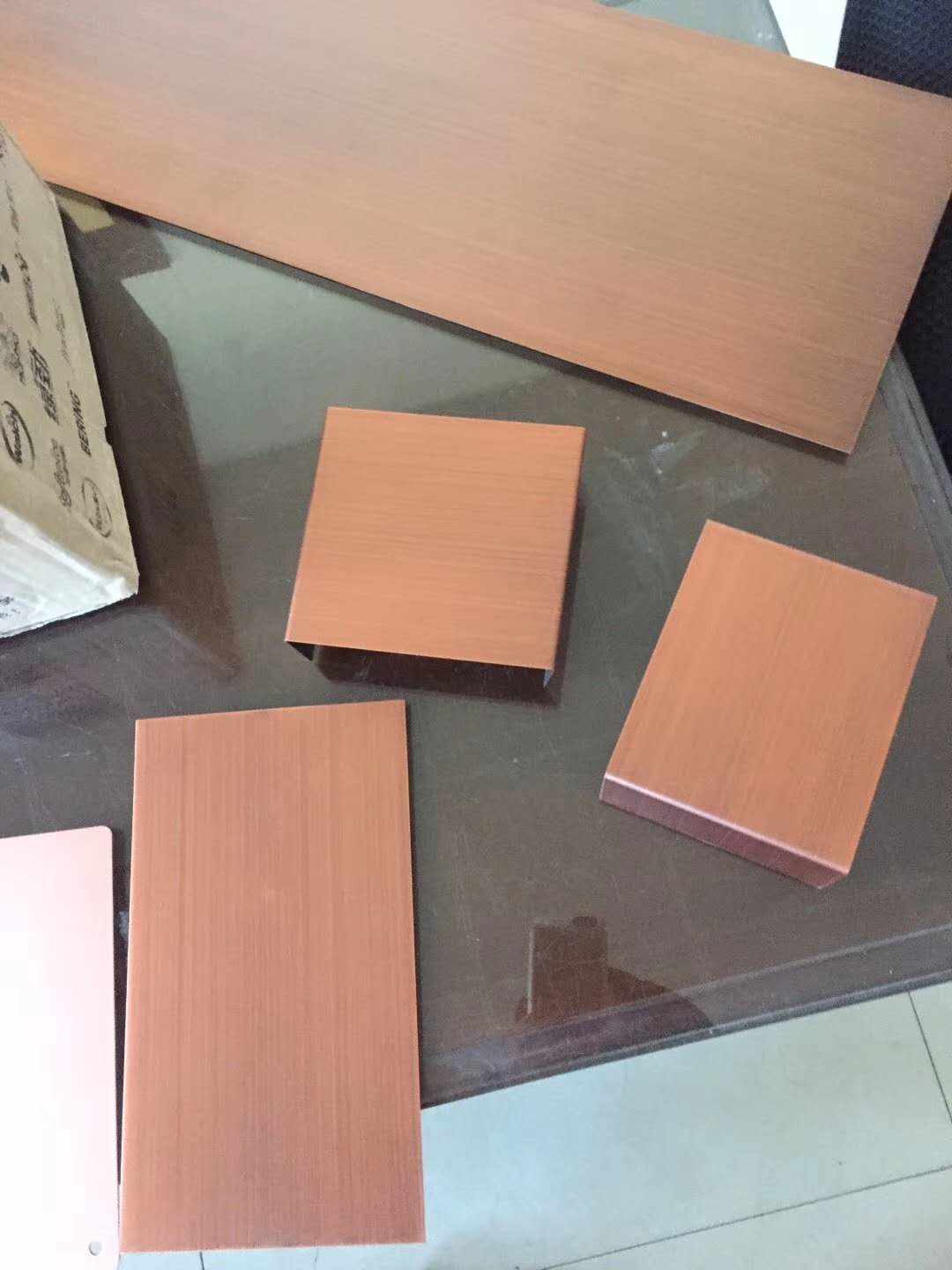 北海铝拉丝铜色铝单板价格哪家好