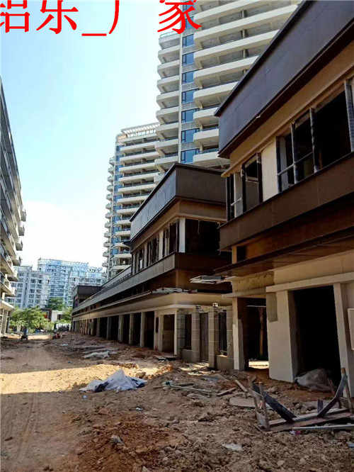绵竹小区改造铝单板，铝单板加工