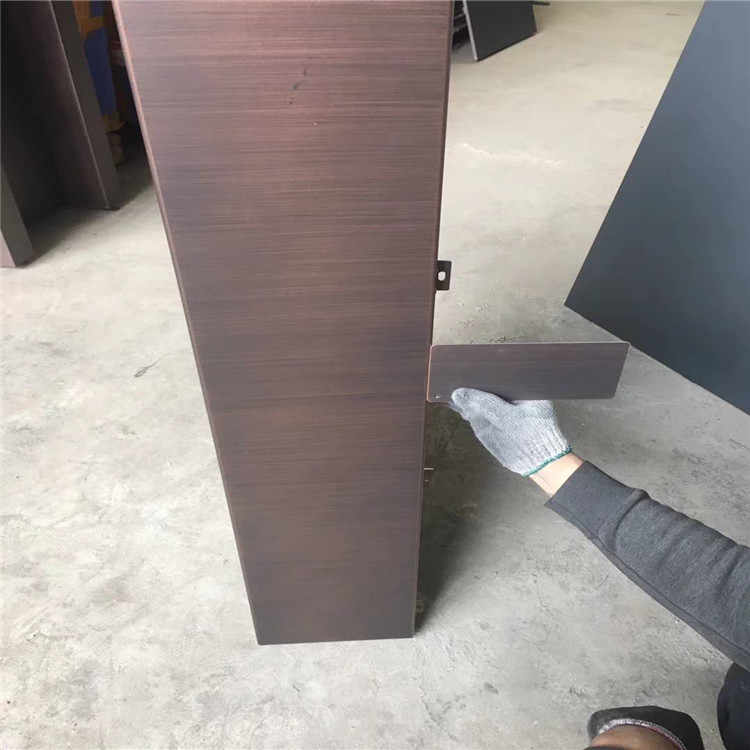 天津效果好的拉丝铜色铝单板厂家定制-铝乐建材