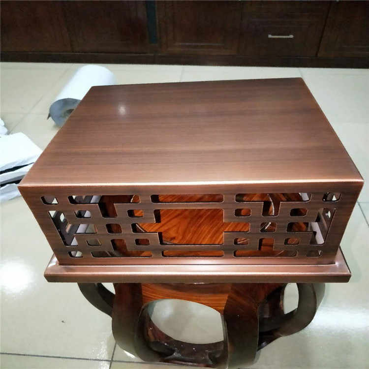漳州效果好的拉丝铜色铝单板加固工艺独特