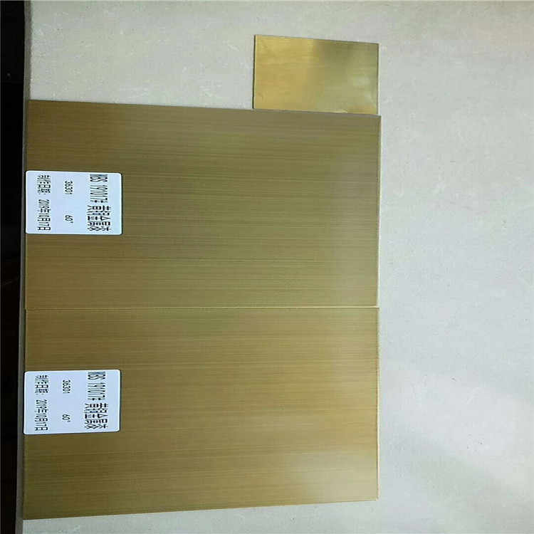 北流拉丝铜色铝单板的介绍与表面处理工艺