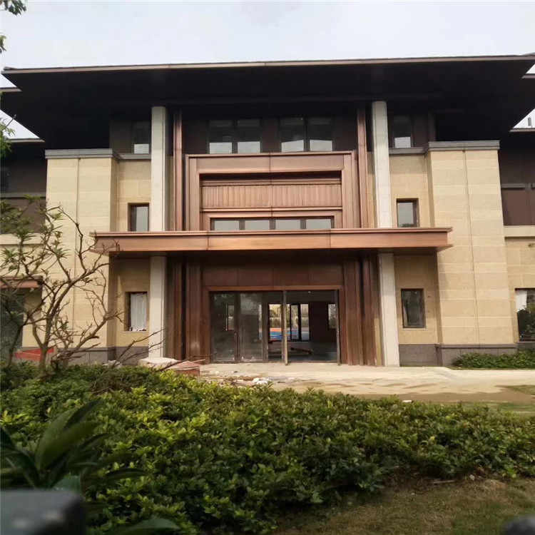 桂林外墙仿铜色铝单板定制-铝乐建材